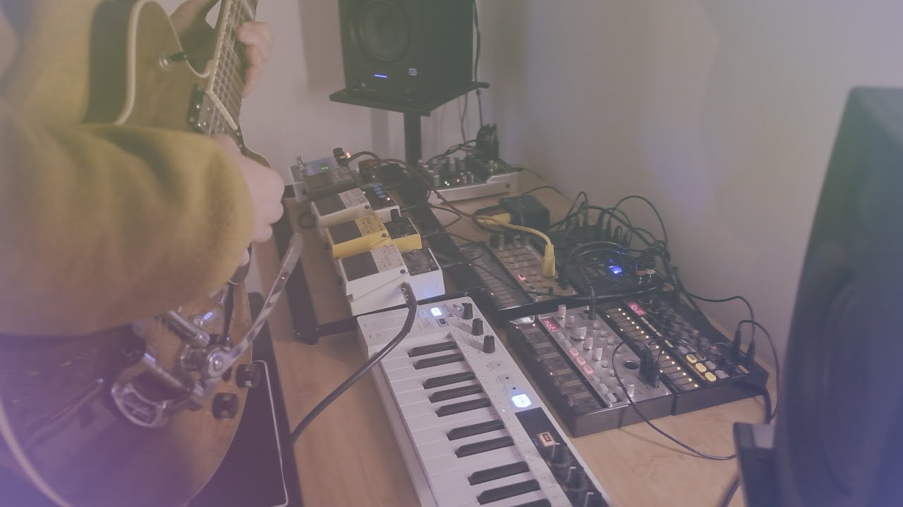 quiet sunday flow with guitar loops and volcas