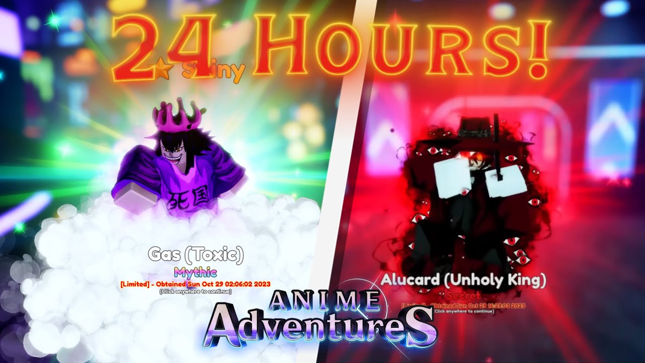 I Farmed NEW Halloween Event for 24 HOURS and This Is What I Got! Anime Adventures Halloween Update