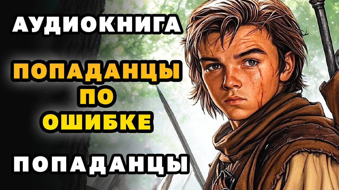 АУДИОКНИГА ПОПАДАНЦЫ ✪ ПОПАДАНЦЫ ПО ОШИБКЕ ✪ ПОЛНОСТЬЮ