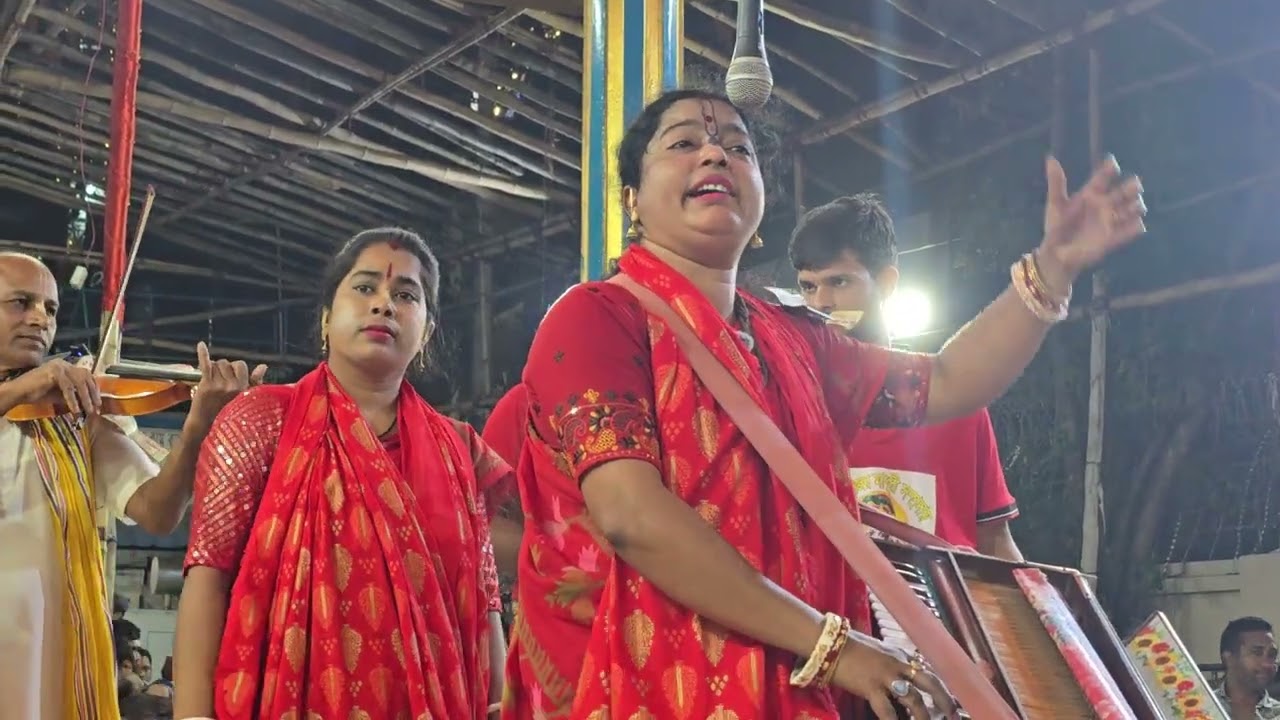 শ্রীশ্রী ব্রজের মাধুরী সম্প্রদায়,পিরোজপুর মাষ্টার রমা দিদি গোলপাহাড় মহাশশ্মান কালী মন্দির।রাত ৮-১০ 