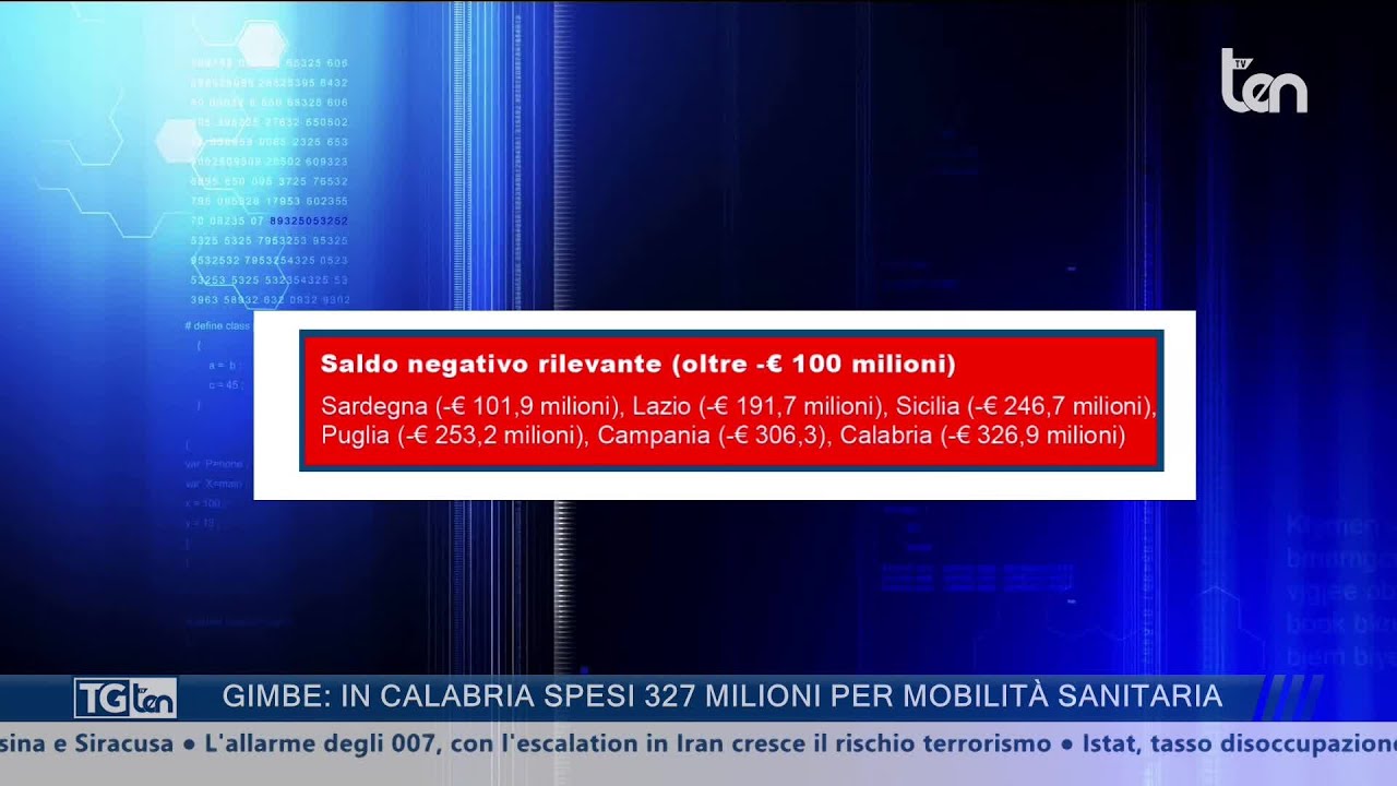 TG ten 20:30 04 marzo 2026