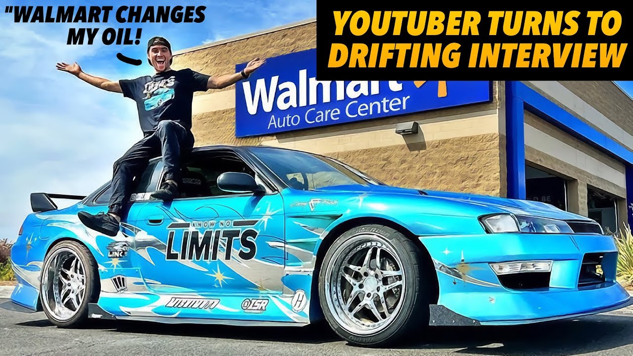 2M sub Viral YouTuber joins drifting and I chat with him, oh the places he will go