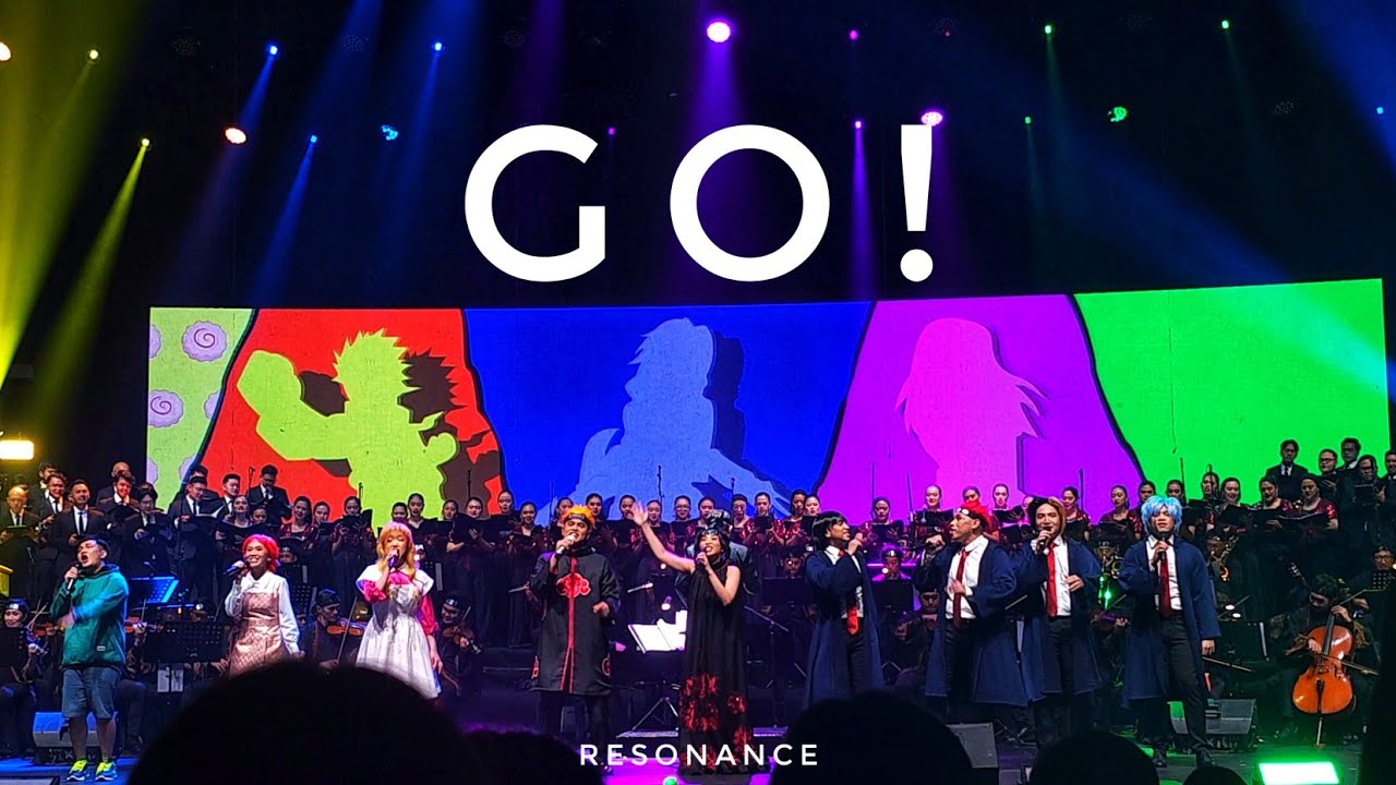[4K] Go! - Naruto Ost - an Anime Symphony Resonance Jakarta 2024