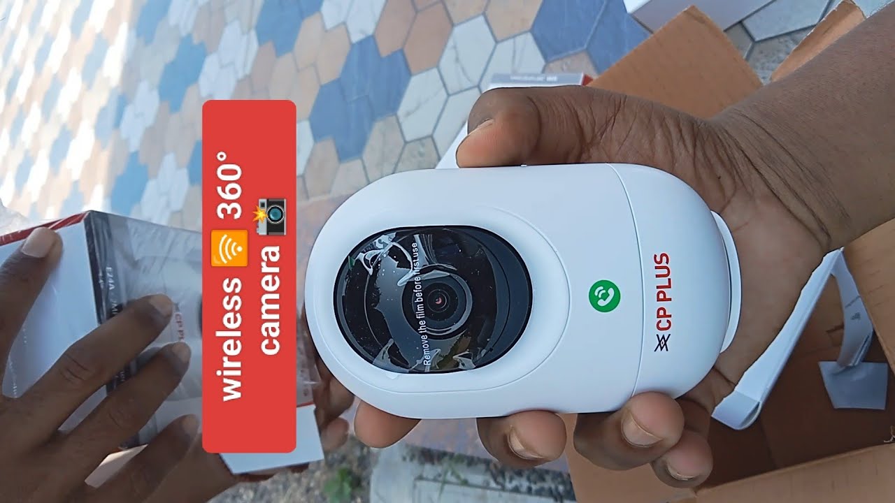 360° vision: CP PLUS wireless camera unboxing #camera #unboxing #cppluscamera #wirelesscamera