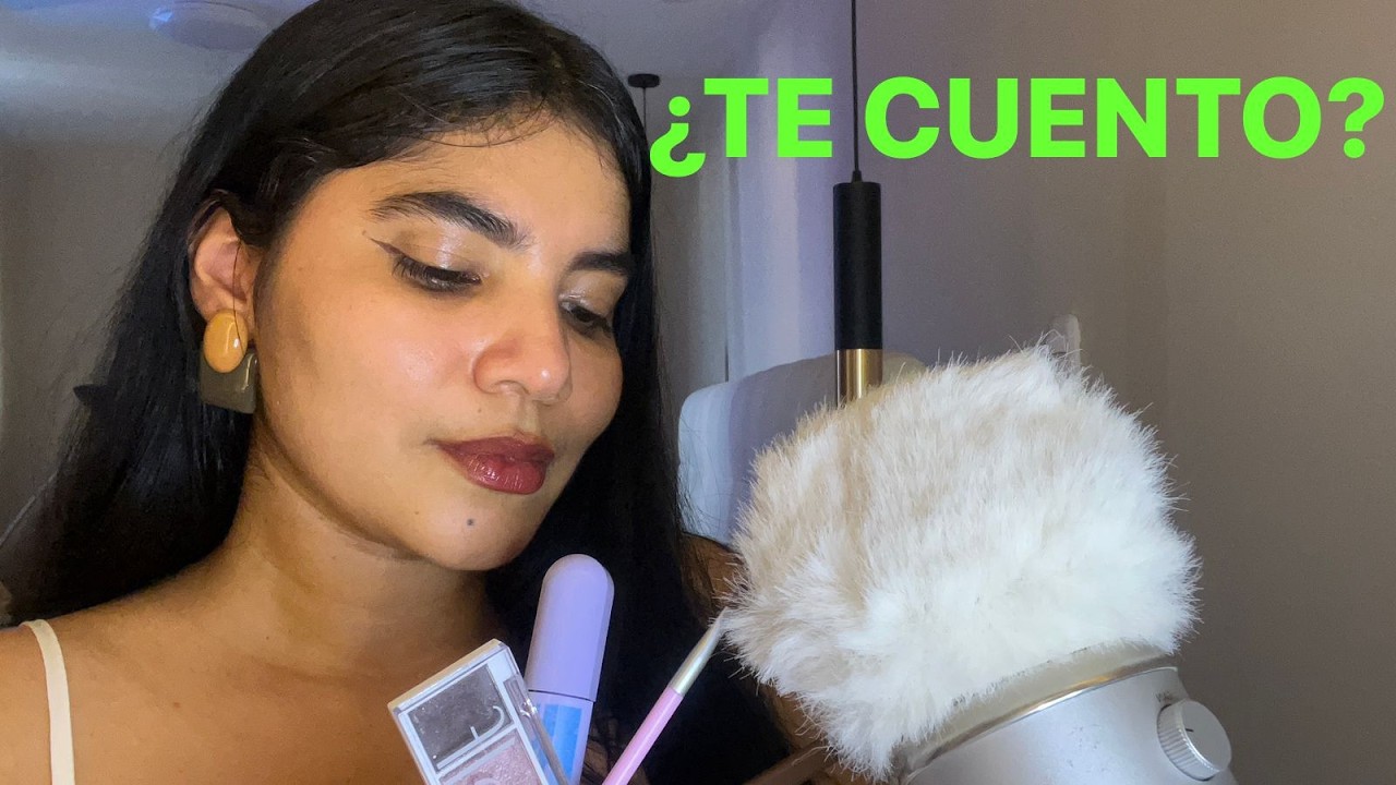 RELÁJATE CONMIGO: Maquillaje, susurros y calma total #asmr #maquillaje #triggersforsleep #insomnio