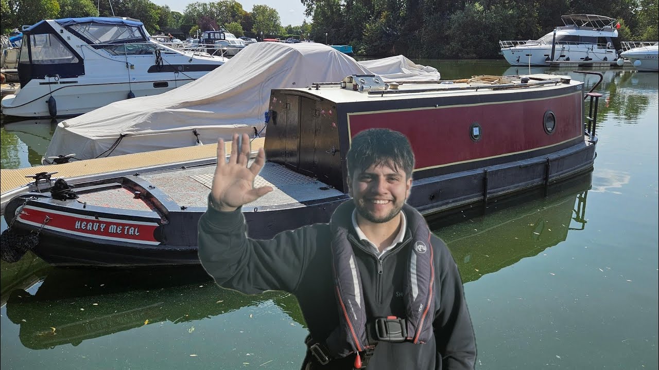 1978 Classic Semi Traditional Canal Boat - Walkthrough Video