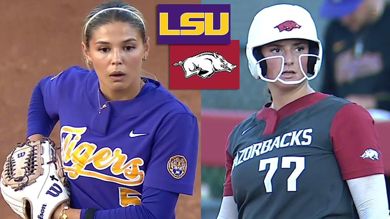 #10 LSU vs #6 Arkansas Women's College Softball Highlights Full Game 2025