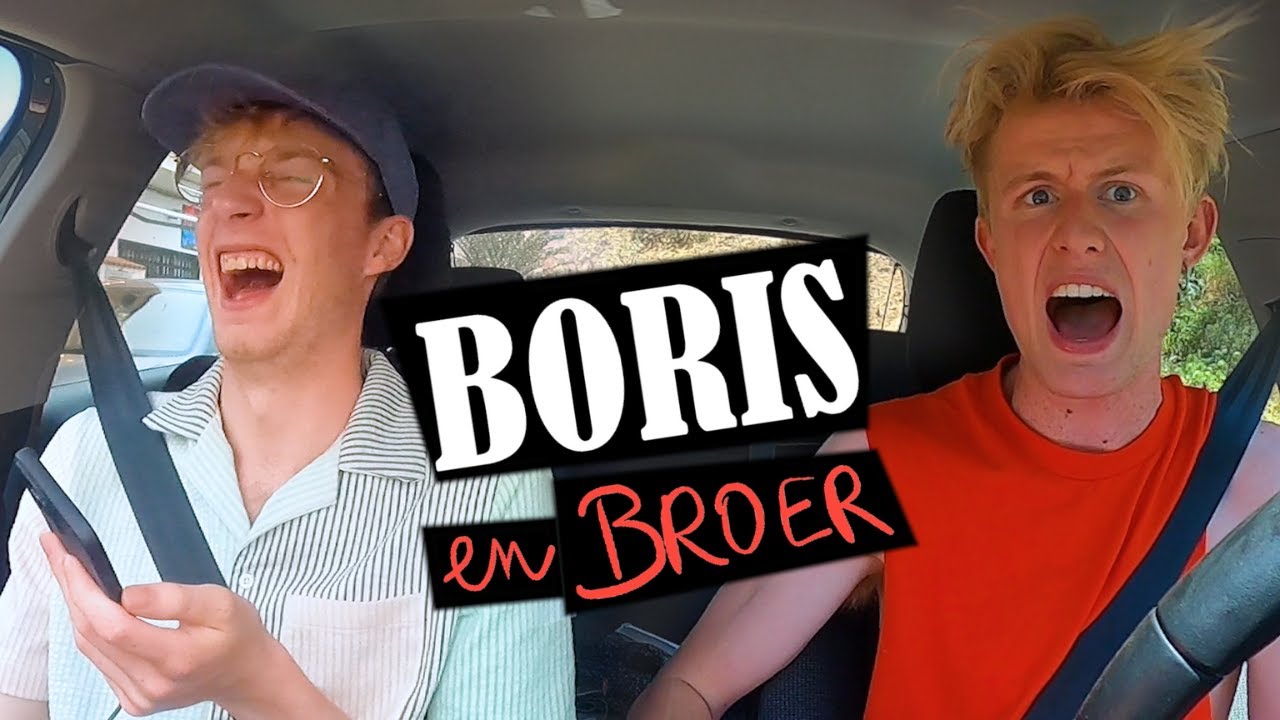BORIS EN BROER OP REIS!