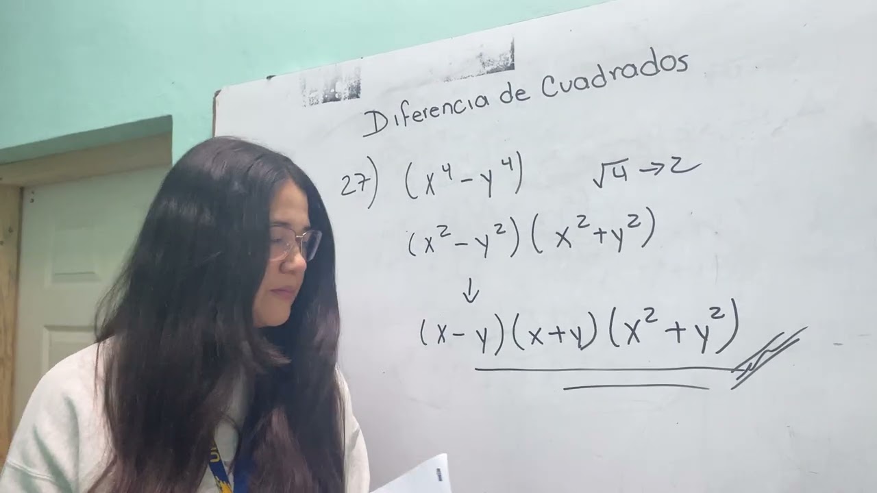 Diferencia de cuadrados 