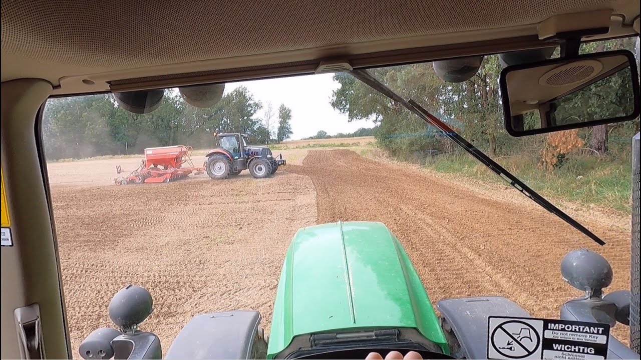 siew pszenżyta 2021 - case puma 130 cvx & horsch pronto 3dc