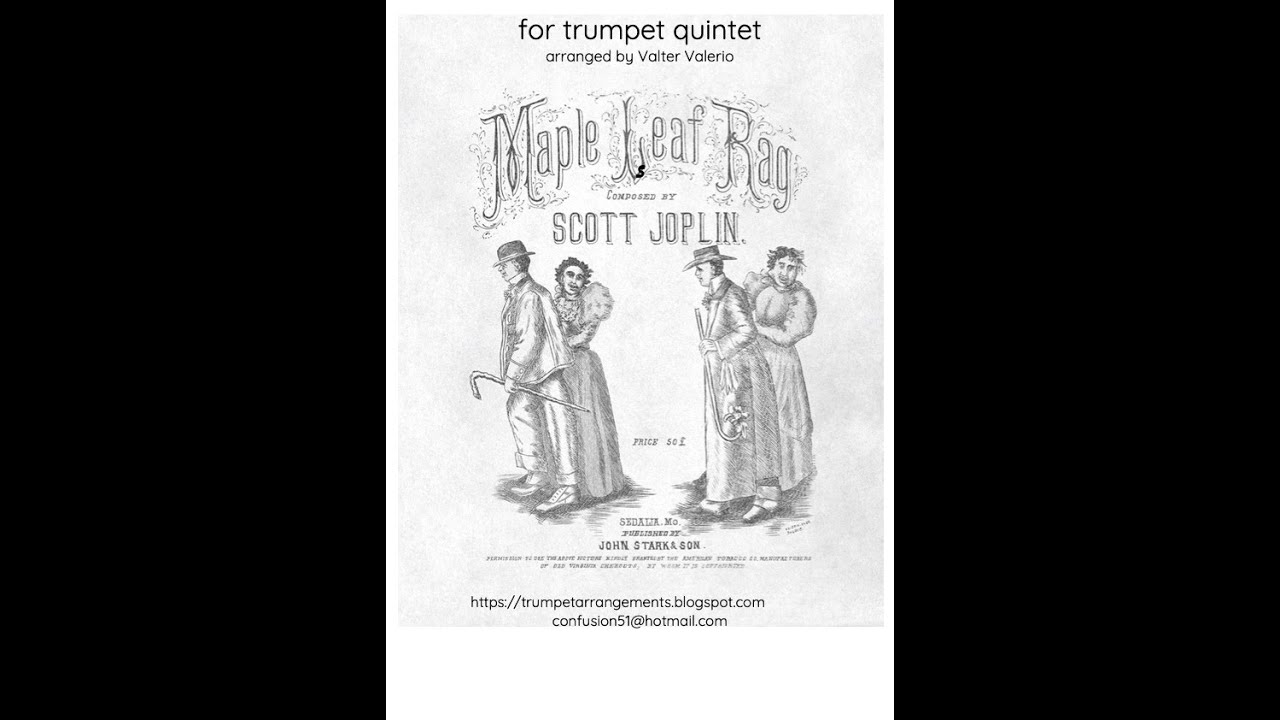 Maple leaf rag for Trumpet quintet by V.Valerio & P.Trettel