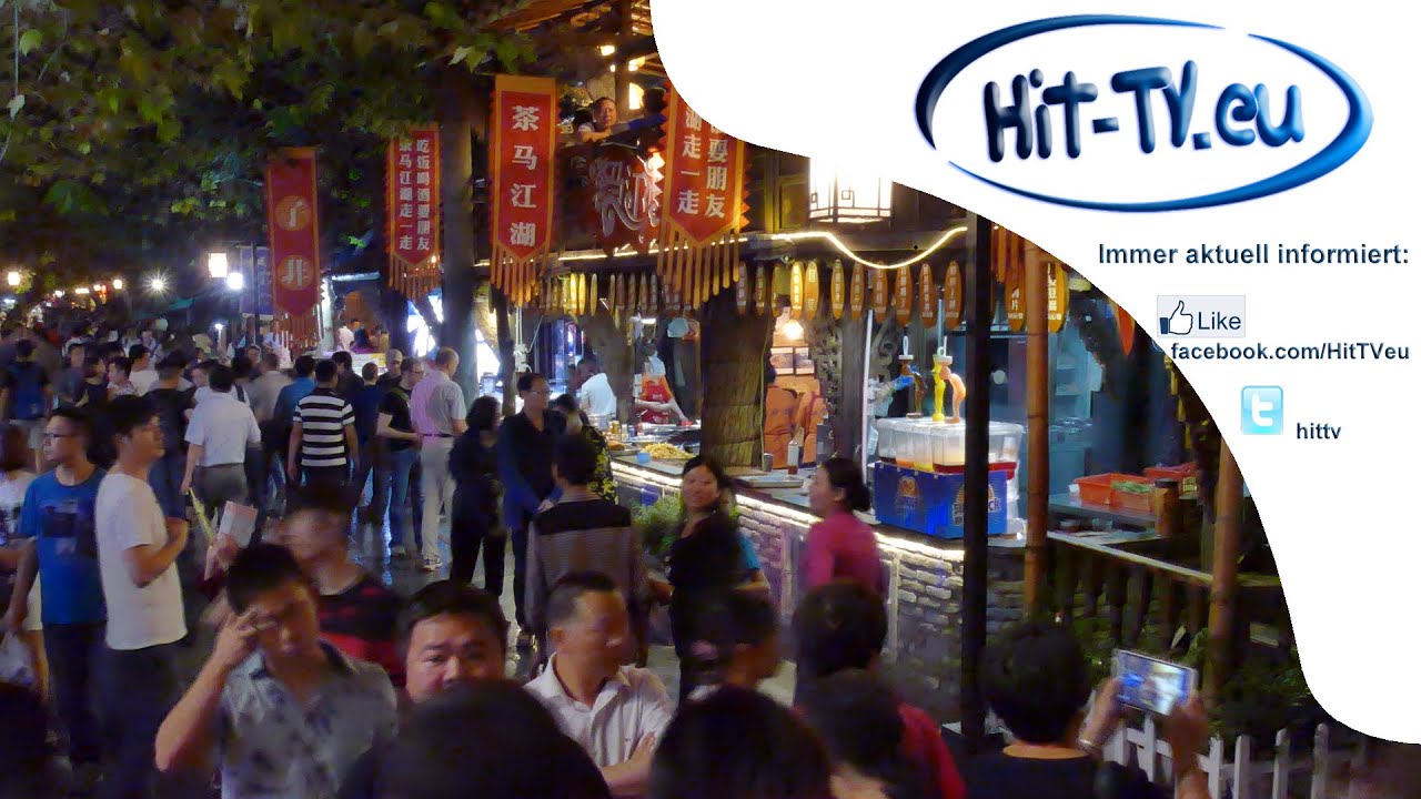 2015 China - Impressionen Altstadt Chengdu 4K