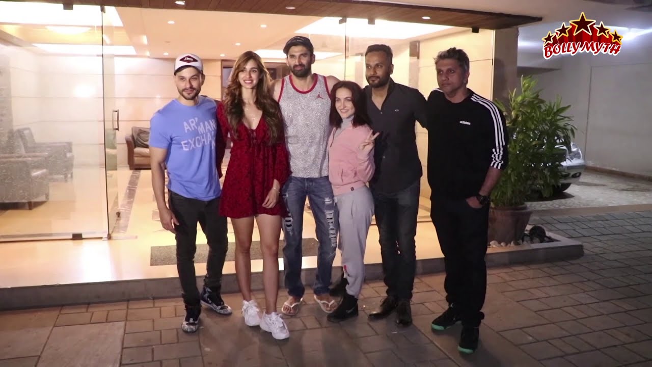 Disha Patani's oops moment @ Aditya Roy Kapur house | Bollymyth