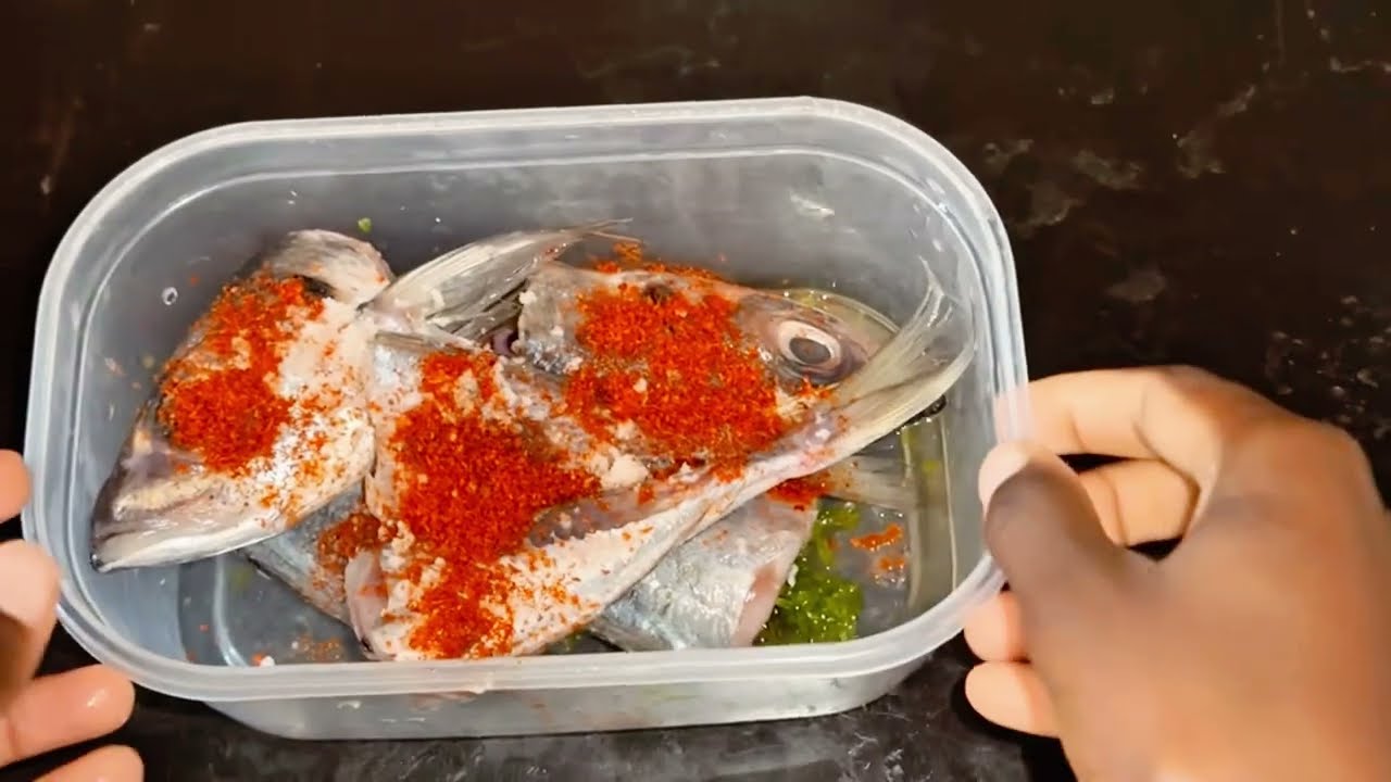 How I Make Fried Fish with Rice | Simple Home Cooking