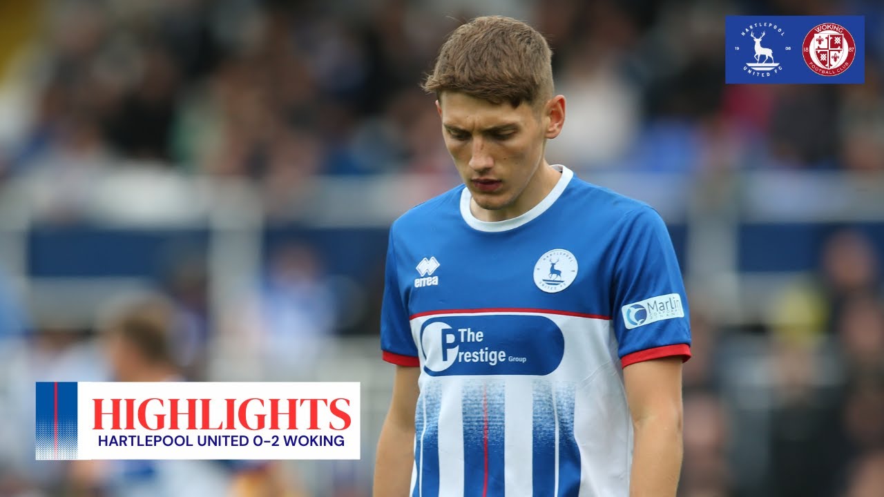 Pools taste first home defeat of the season ❌ | Hartlepool United 0-2 Woking