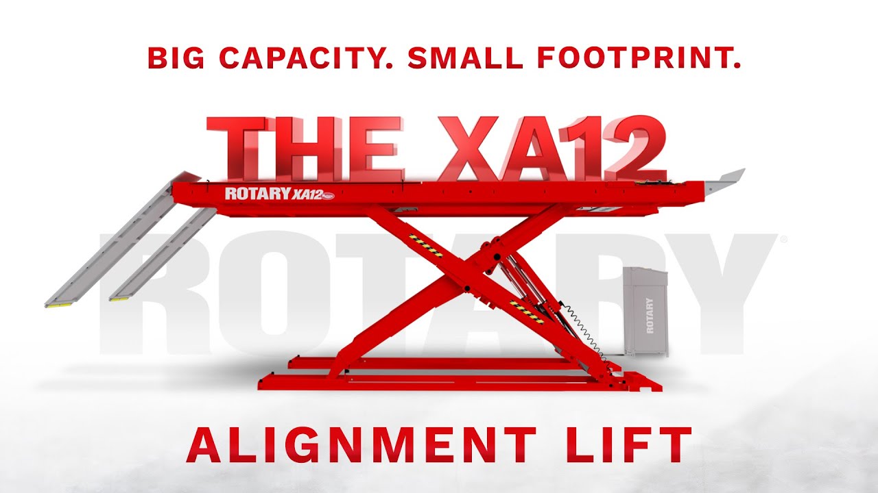 Rotary XA12 Alignment Lift