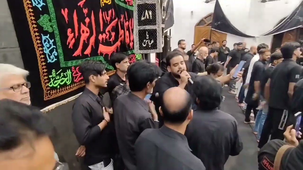 Teer e Hurmala nanha sa gala|| 29 Muharram 2025 || Basravi Masjid|| Anjuman Shamsheer e Abbasi