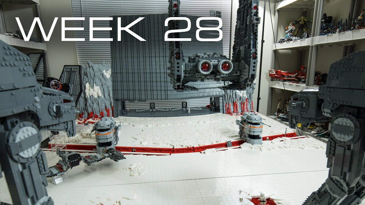 Building Crait in LEGO - Week 28: Vehicle Placement