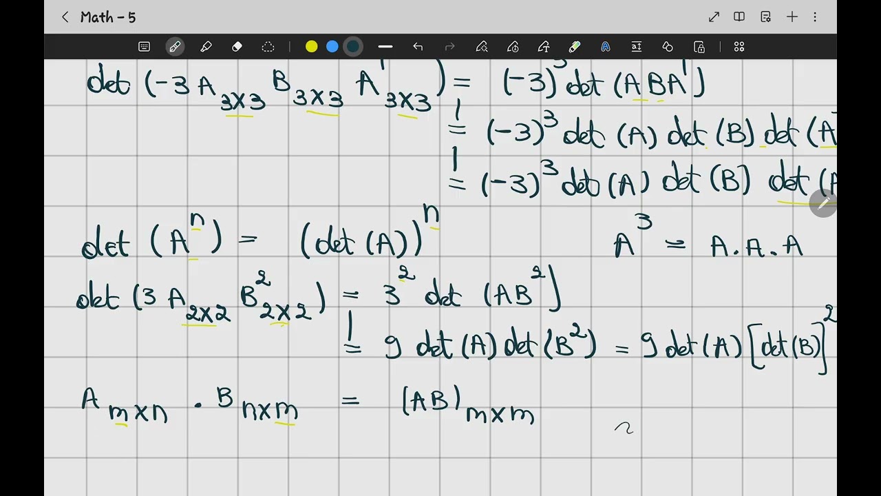 Determinant Properties & Rules: Diagonal Matrices, Inverses, and Zero Determinants