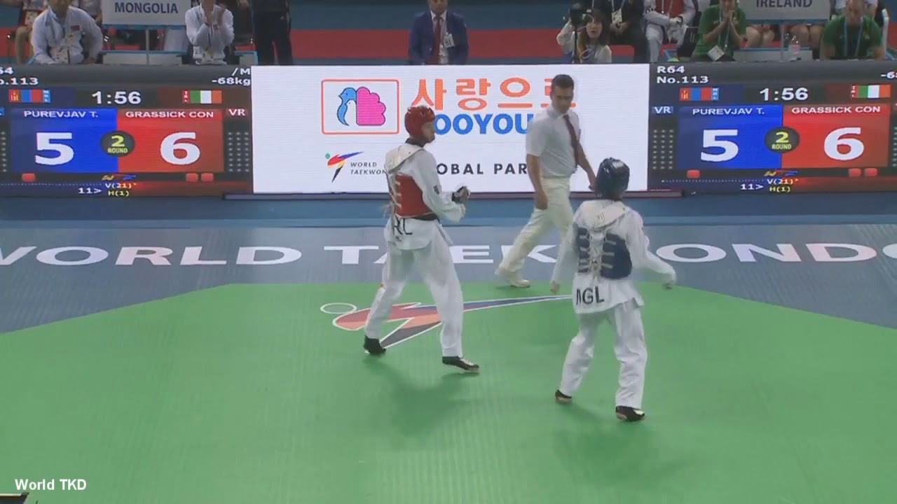 M-68 (113). PUREVJAV Temuujin MGL - GRASSICK Conor IRL