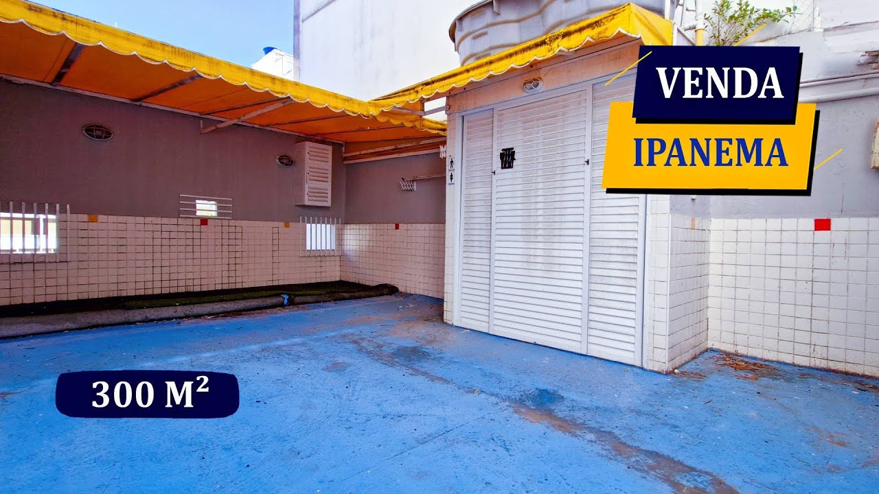 IPANEMA RUA NASCIMENTO SILVA POSTO 10 CASARÃO VERSÁTIL 300M² 3 PAVIMENTOS + ROOFTOP 5 BANHEIROS