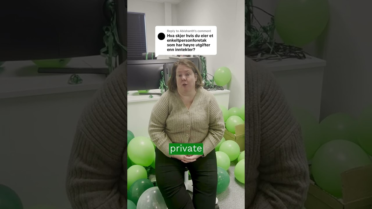 Hva skjer om du eier et ENK som har h&oslash;yere utgifter enn inntekter?