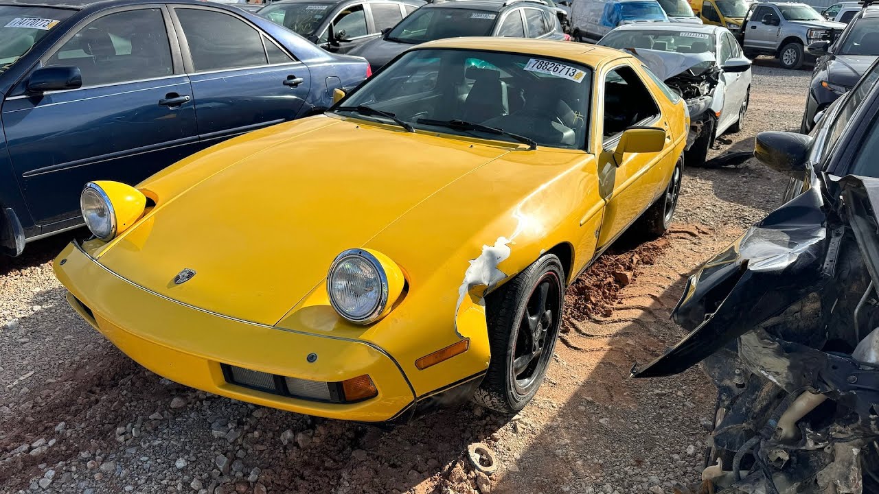 I Found this CHEAP 1983 Porsche 928 S at Copart! Can it be Saved?