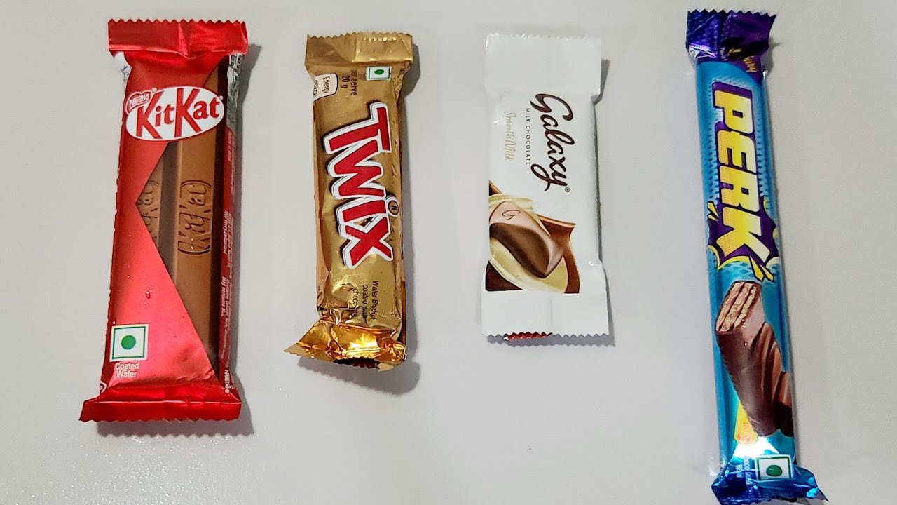 Cadbury vs Kitkat vs Twix vs Galaxy vs Perk