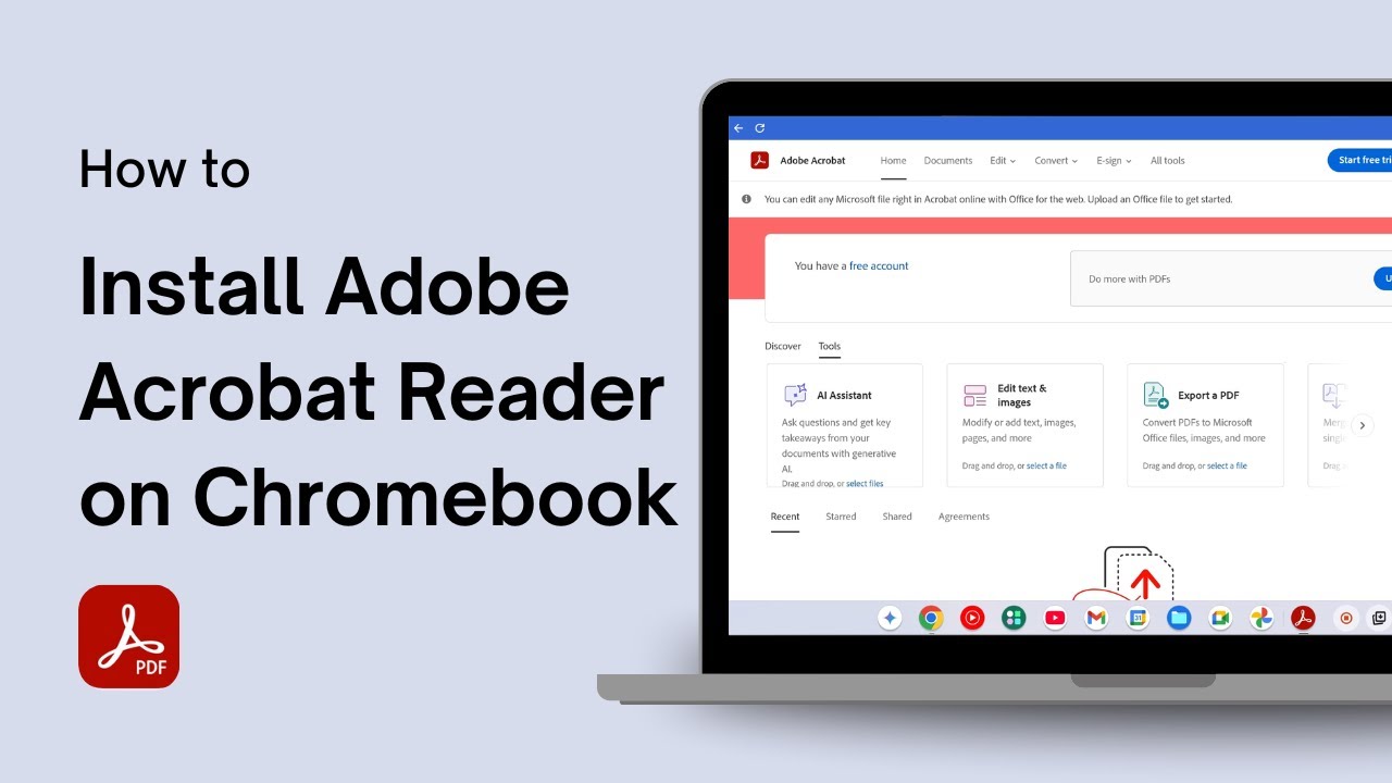 How to Install Adobe Acrobat Reader on a Chromebook