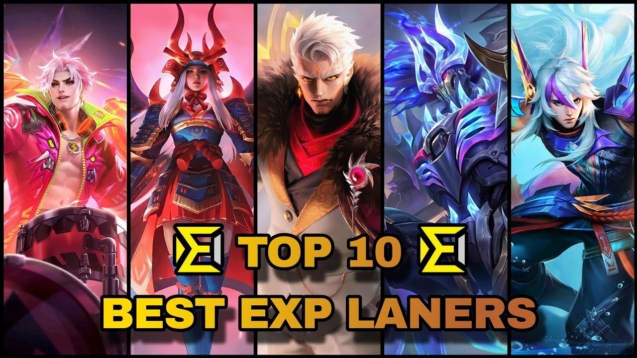 Top 10 STRONGEST EXP Laners Mobile Legends | Dominate Your Lane | S39