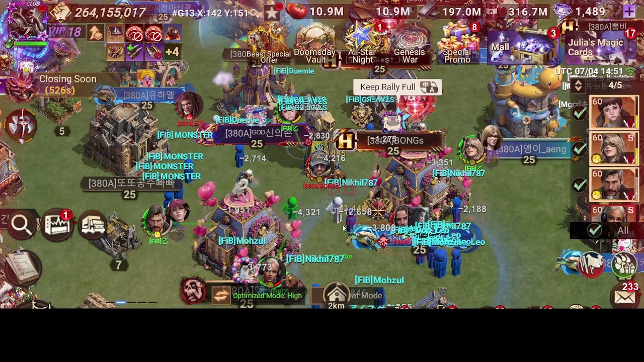 Genesis War Day 1  | Doomsday Last Survivors