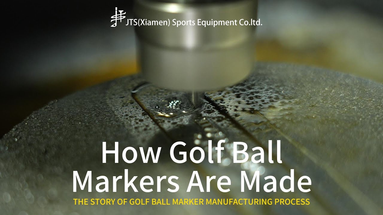 Raw materials to golf bags, the whole journey of golf ball markers’ birth.