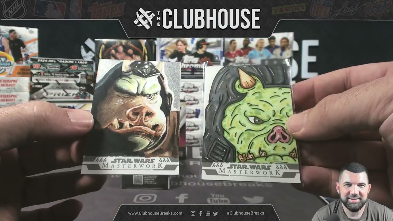 OUT OF THIS GALAXY : 2024 Topps Star Wars Masterwork 1/2 Case CARD # STYLE Group Break #13197