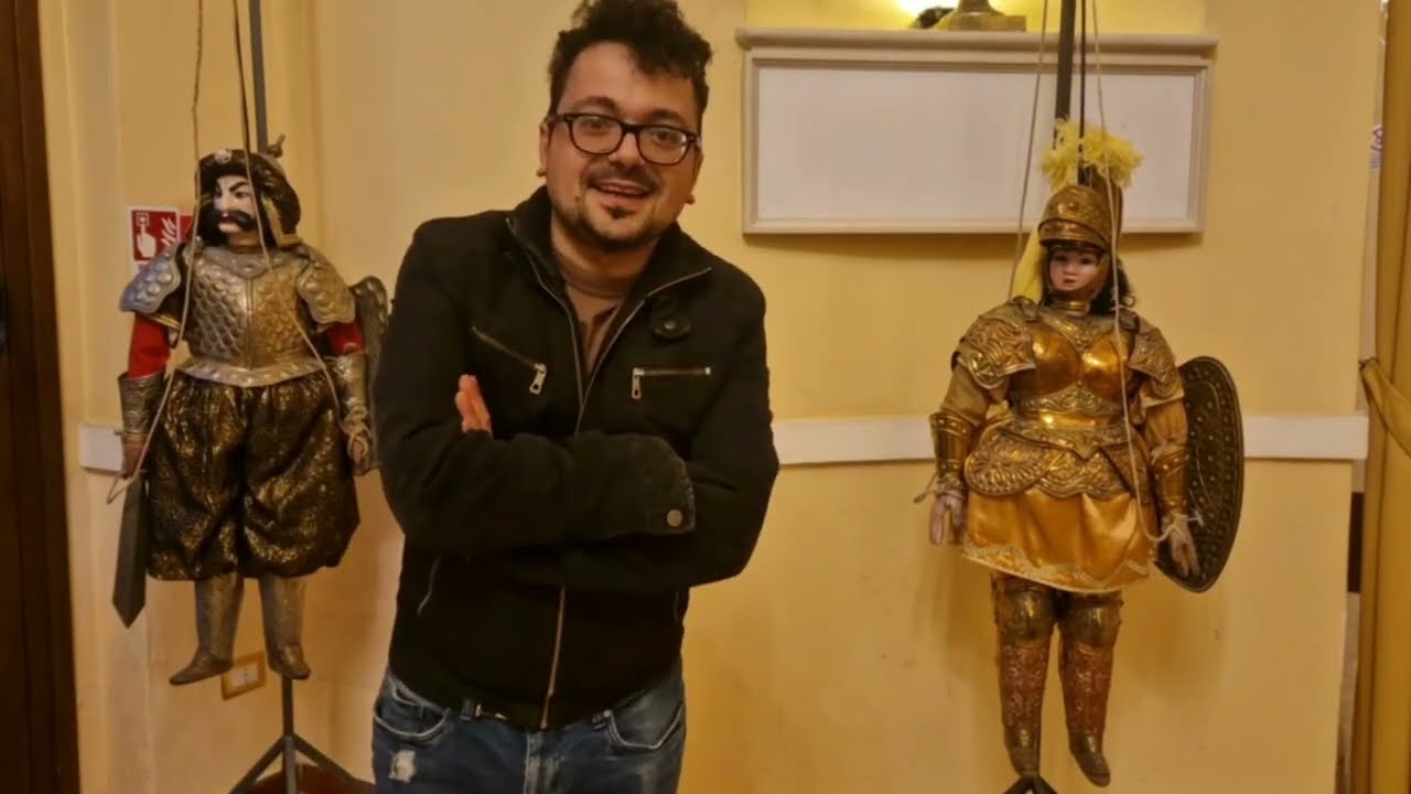La collezione di marionette della famiglia Taccardi