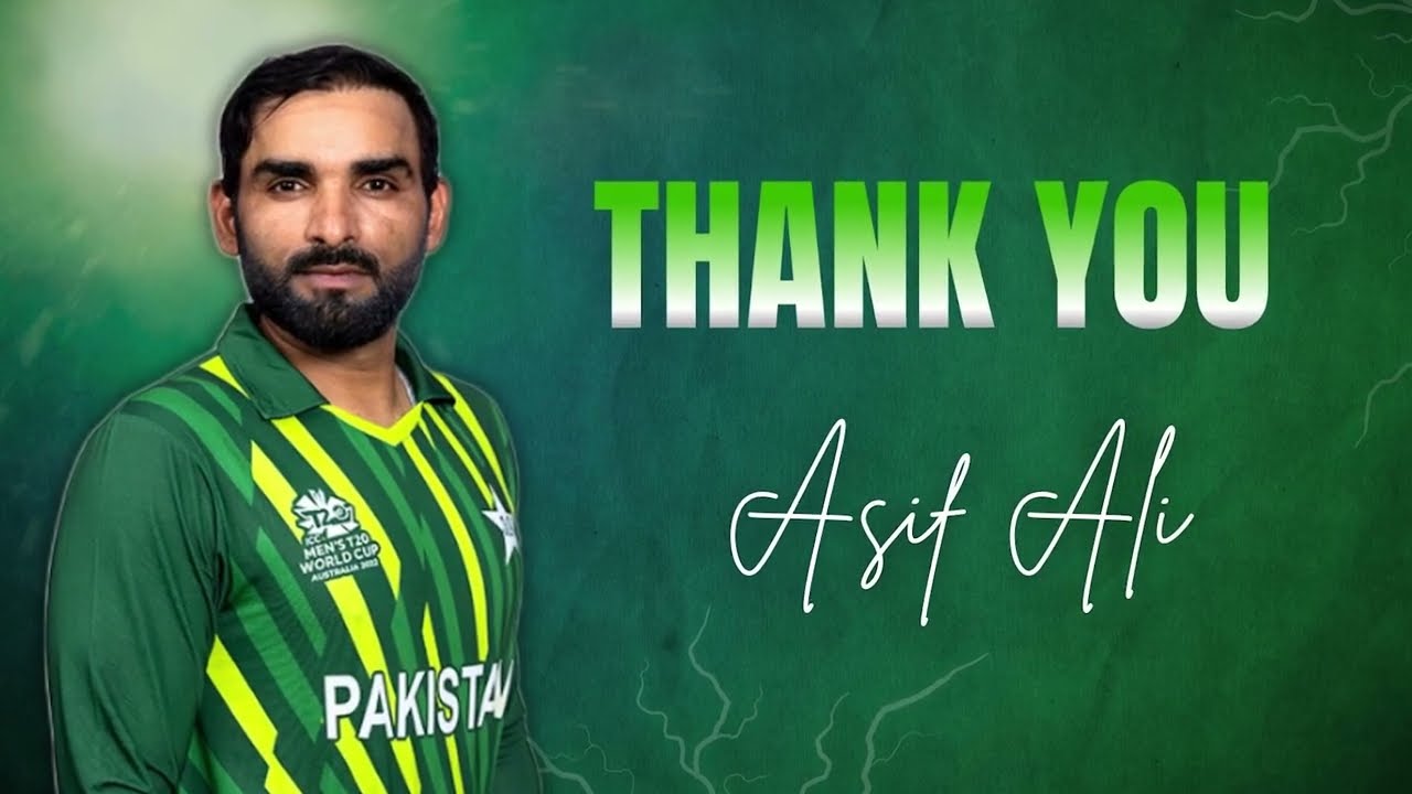 Asif Ali Announces Retirement from International Cricket | PCB Thanks Him for His Services | MA2A