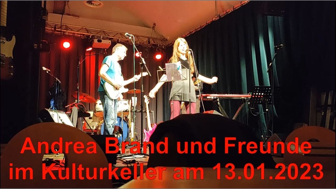 Andrea Brand und Freunde im Kulturkeller am 13.01.2023 Westend Jam