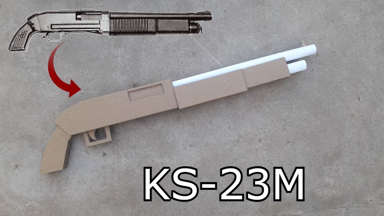Como hacer una KS-23M de cartón