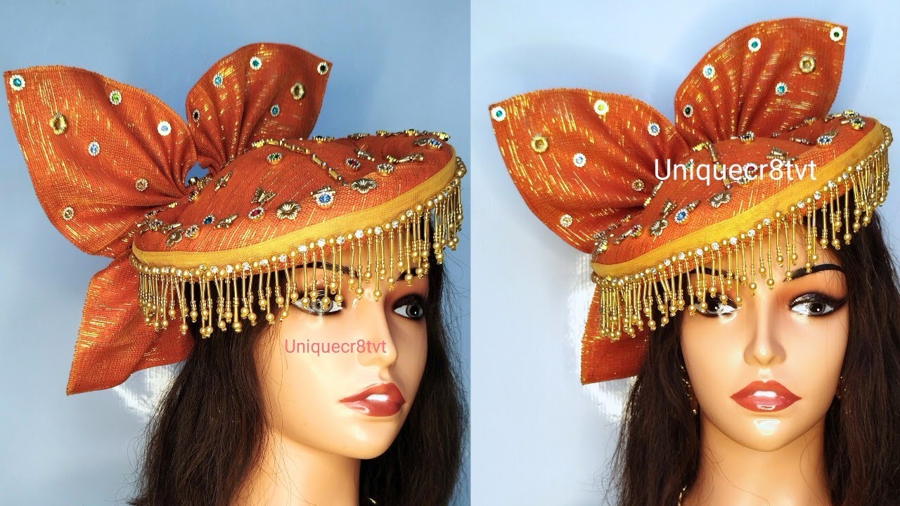 How to make Asooke Fascinator #turban#turbantutorial#asoebistyles#headgear