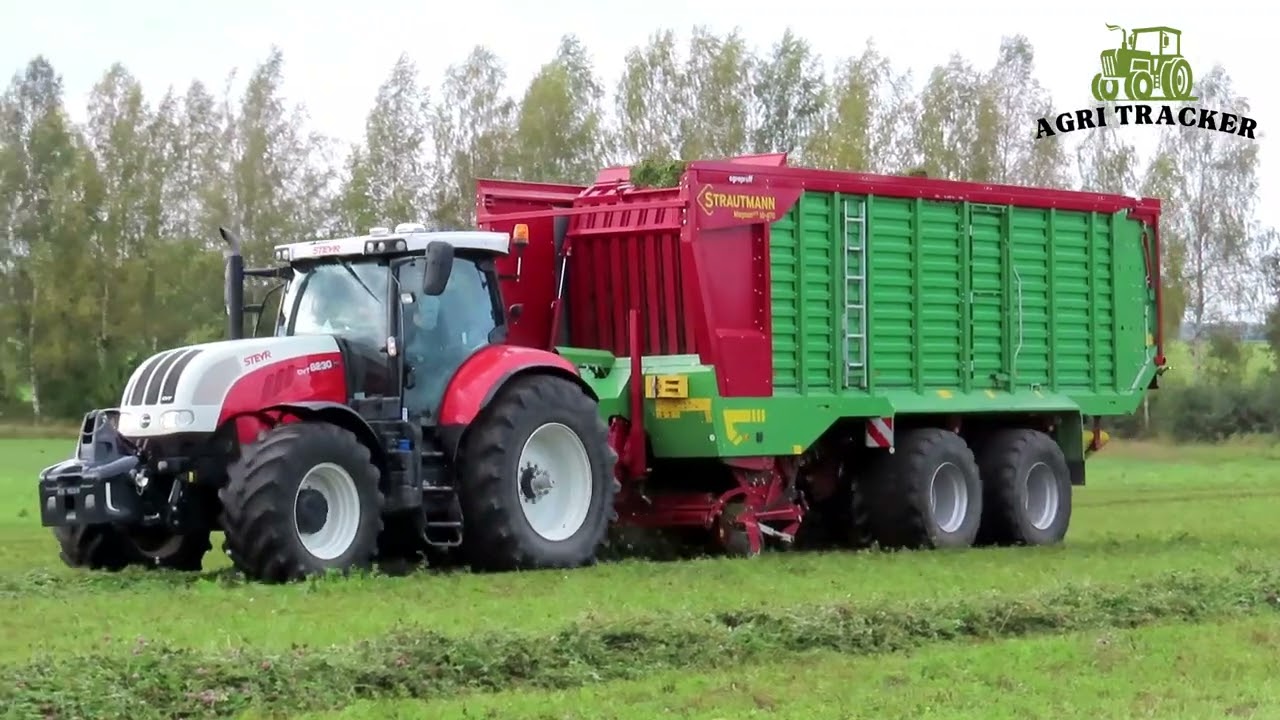 High Tech Steyr Silage | Steyr CVT & Strautmann