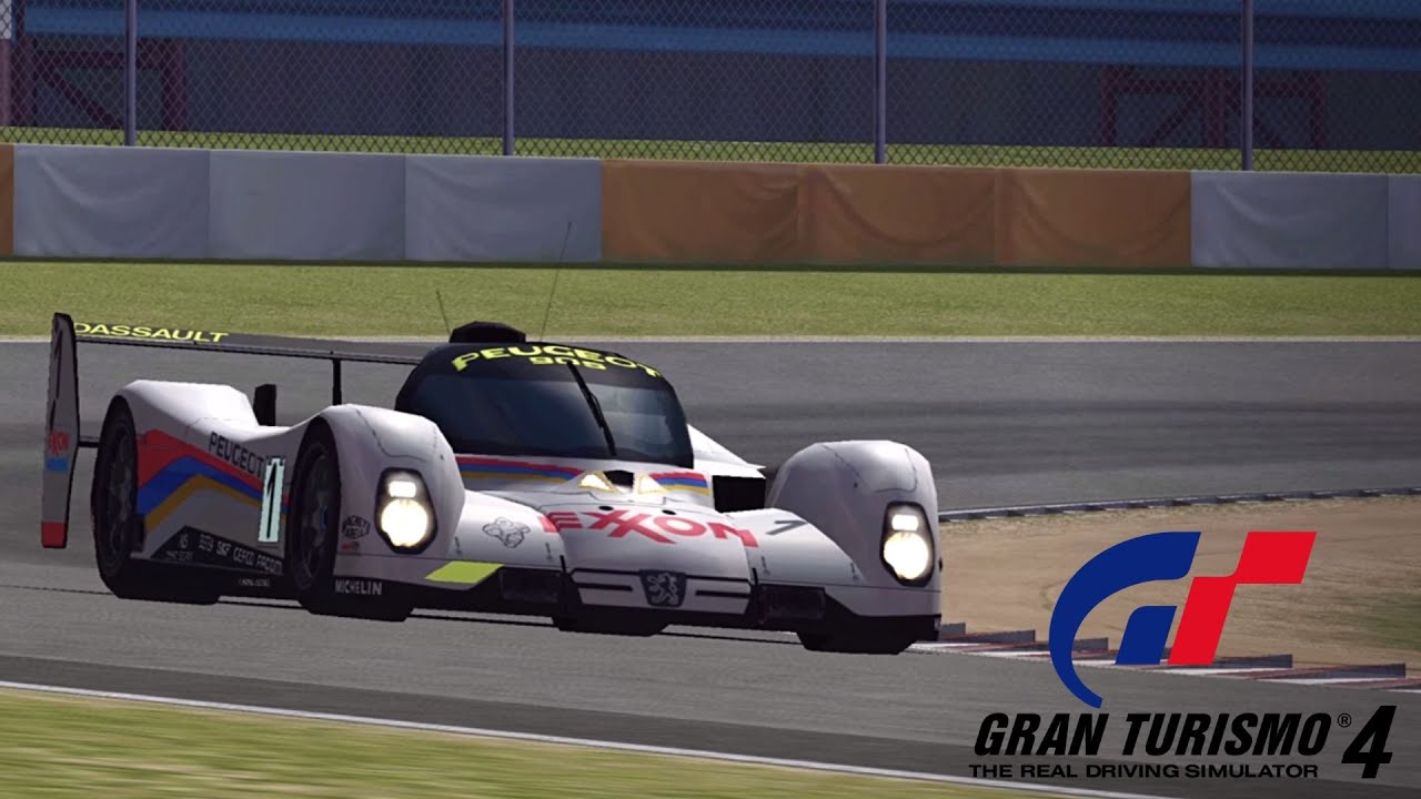 Gran Turismo 4 - Peugeot 905 Race Car '92 (4K 60FPS)