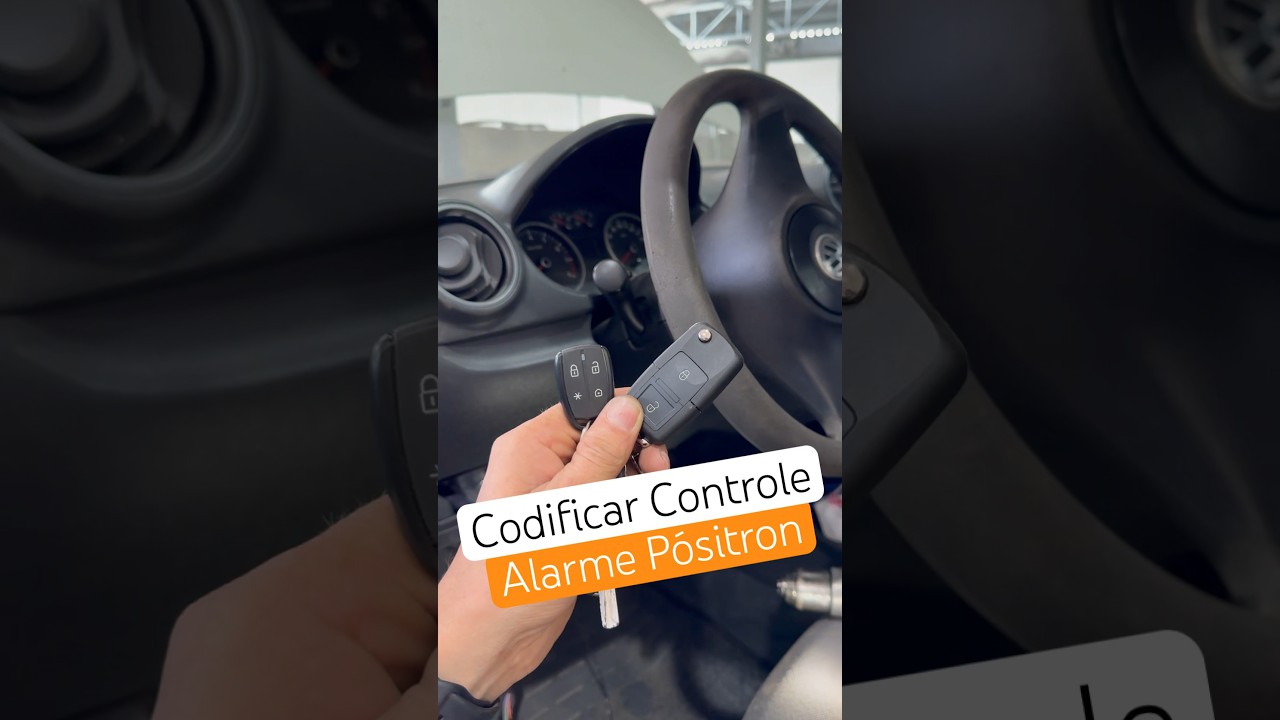 Codificar Controle Alarme P&oacute;sitron ✅ #positron #alarme @positronvideos  #shorts