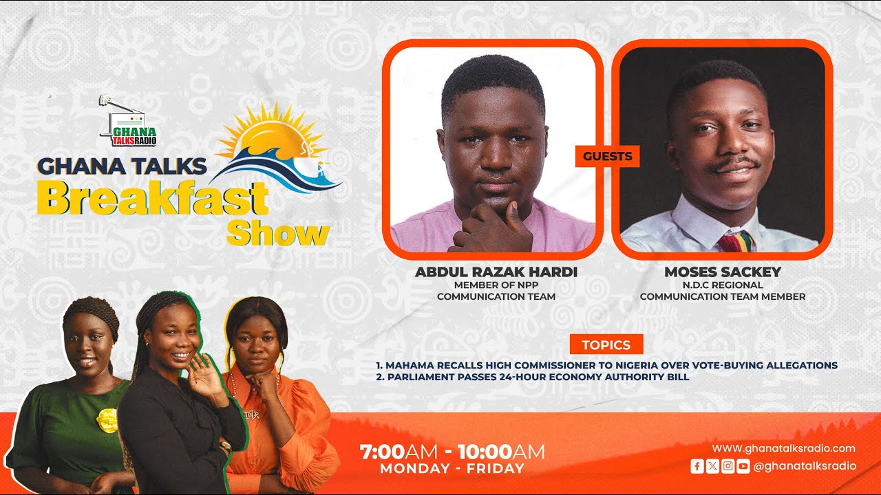 GhanaTalks Breakfast Show | 9th FEBRUARY 2026 | #GhanaTalksBFS