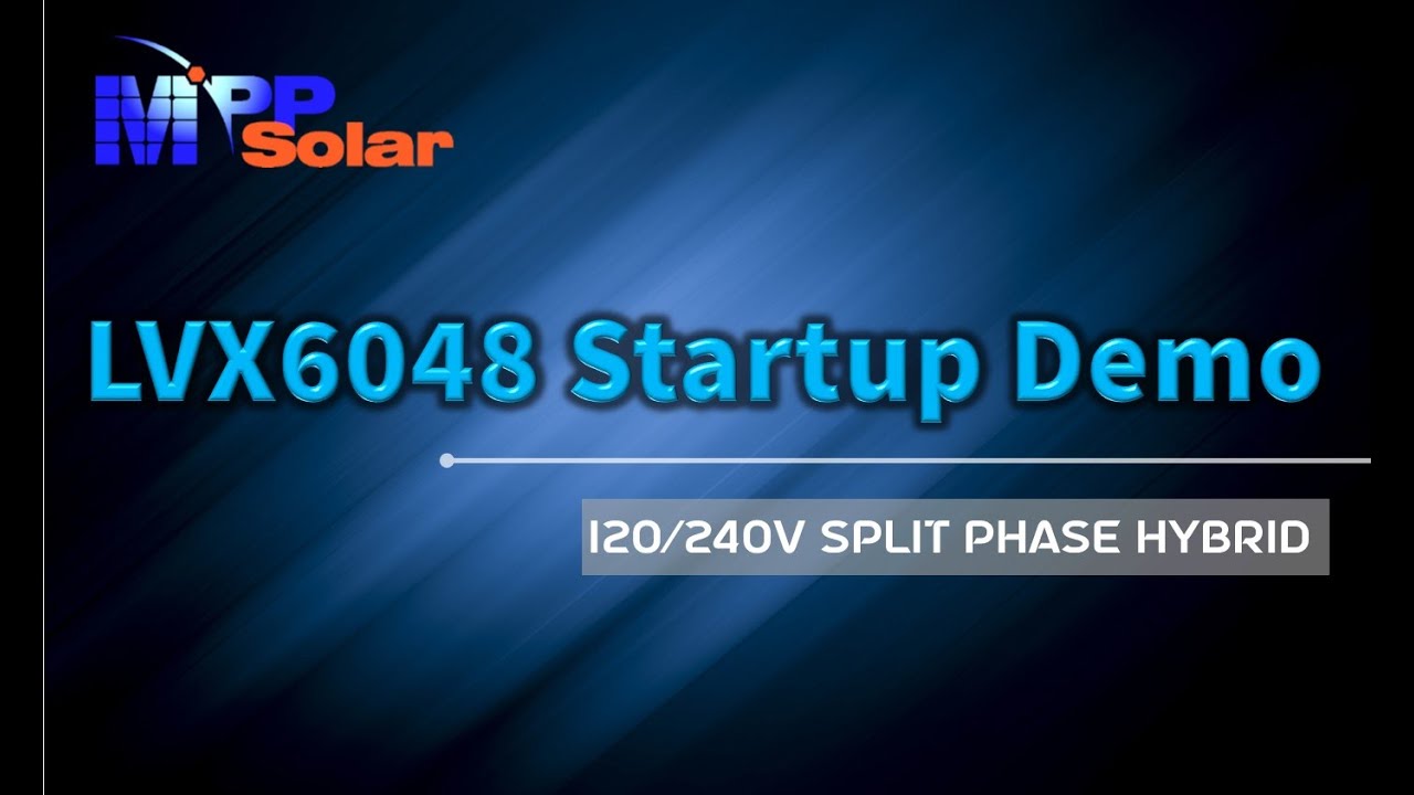 LVX6048 MPP Solar inverter Test