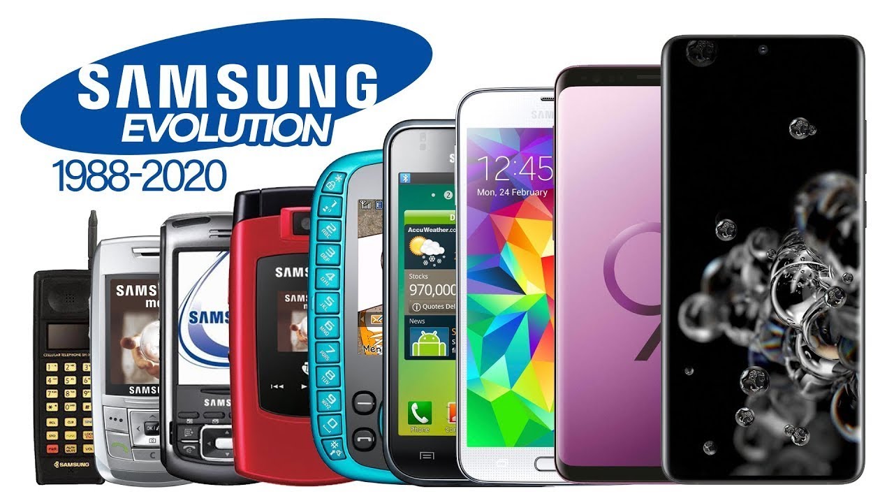 Retro Tech: Todos os Celulares SAMSUNG 1988 - 2020