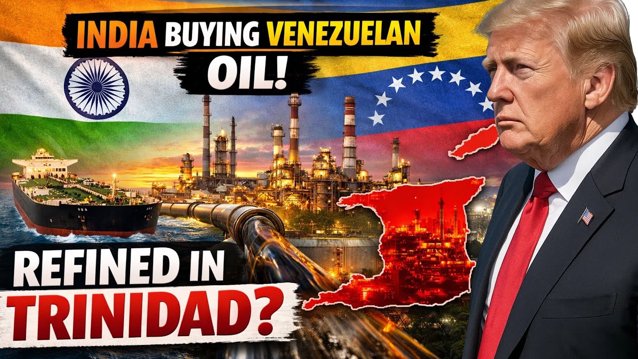 India Buying Venezuelan Oil! Refined In Trinidad?