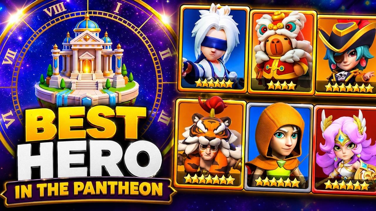 ARCHERO: BEST HERO IN THE PANTHEON! TOP SKILLS! TIPS!