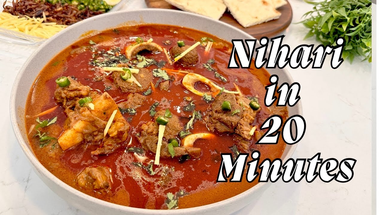 Nihari in 20 Minutes using Ninja Foodi XL Pressure Cooker | Instant Pot Nihari | Eid Special 