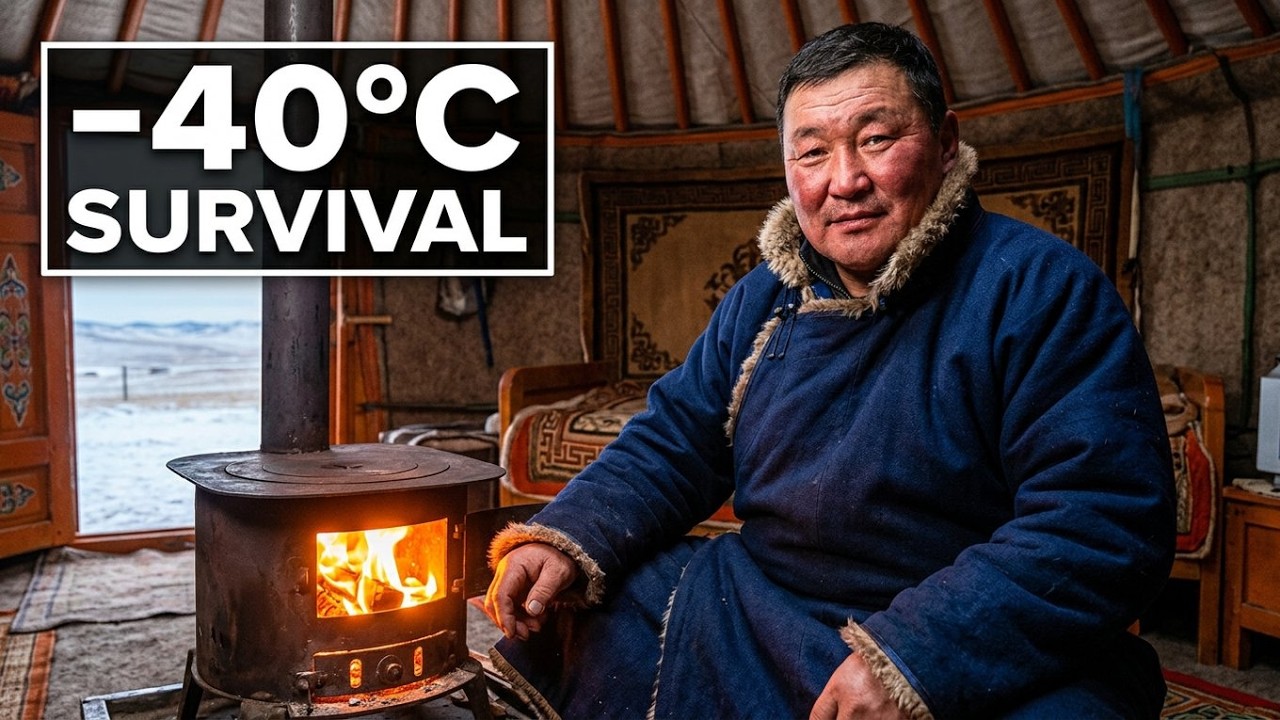 No Central Heating? Here's What Mongol Homes Do Instead
