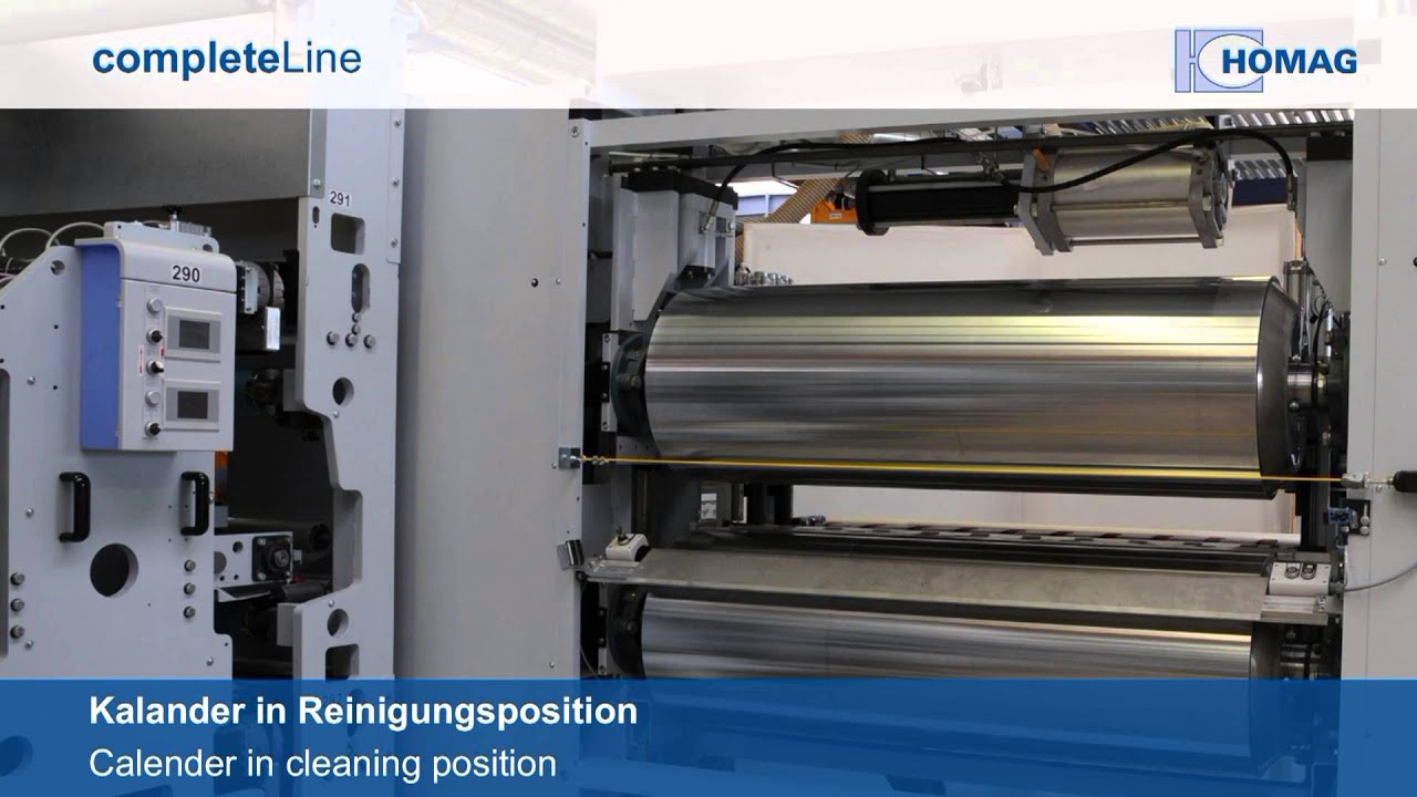 HOMAG completeLine Beschichten Flaechen Kanten coating surfaces edges DE GB