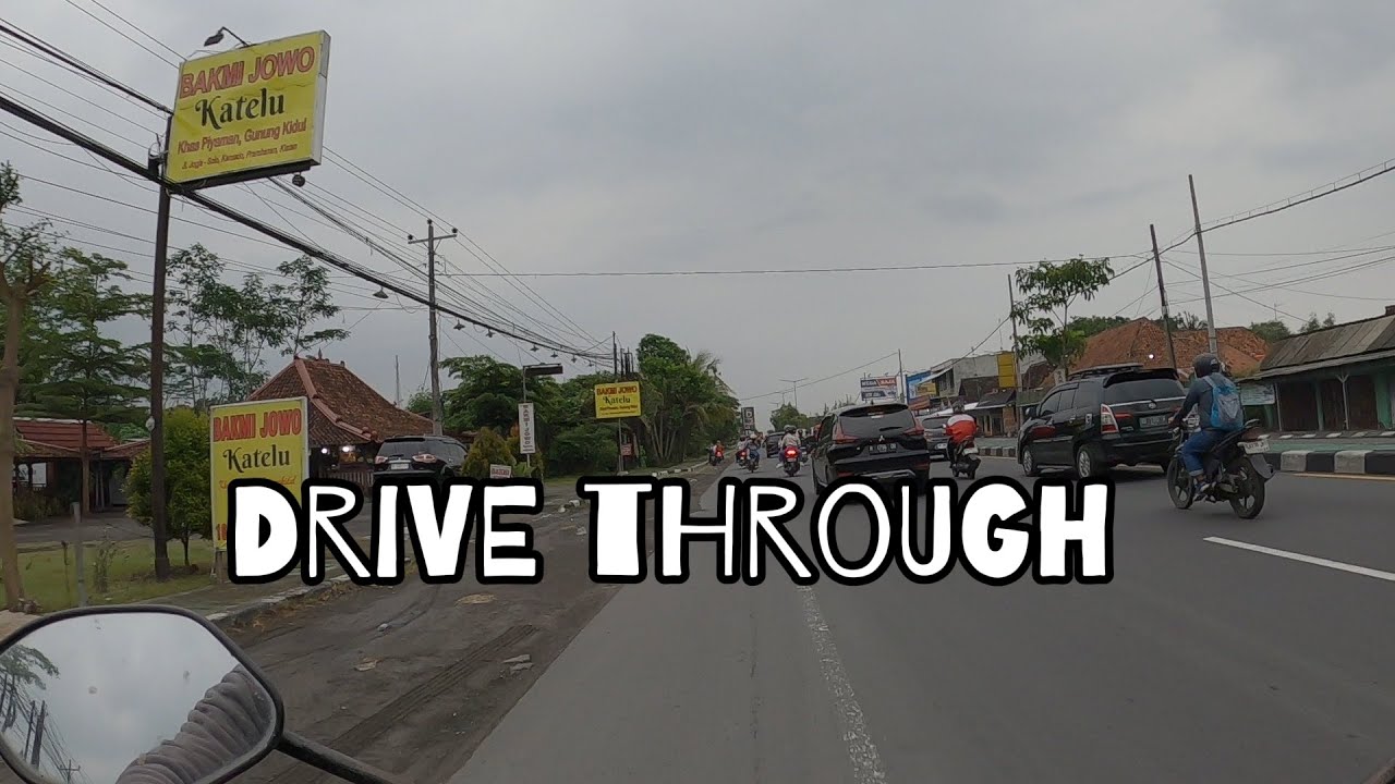 Driving in Jl. Nasional 15 No.19, Tegalbarong, Sanggrahan, Kec. Prambanan | motovlog | explore